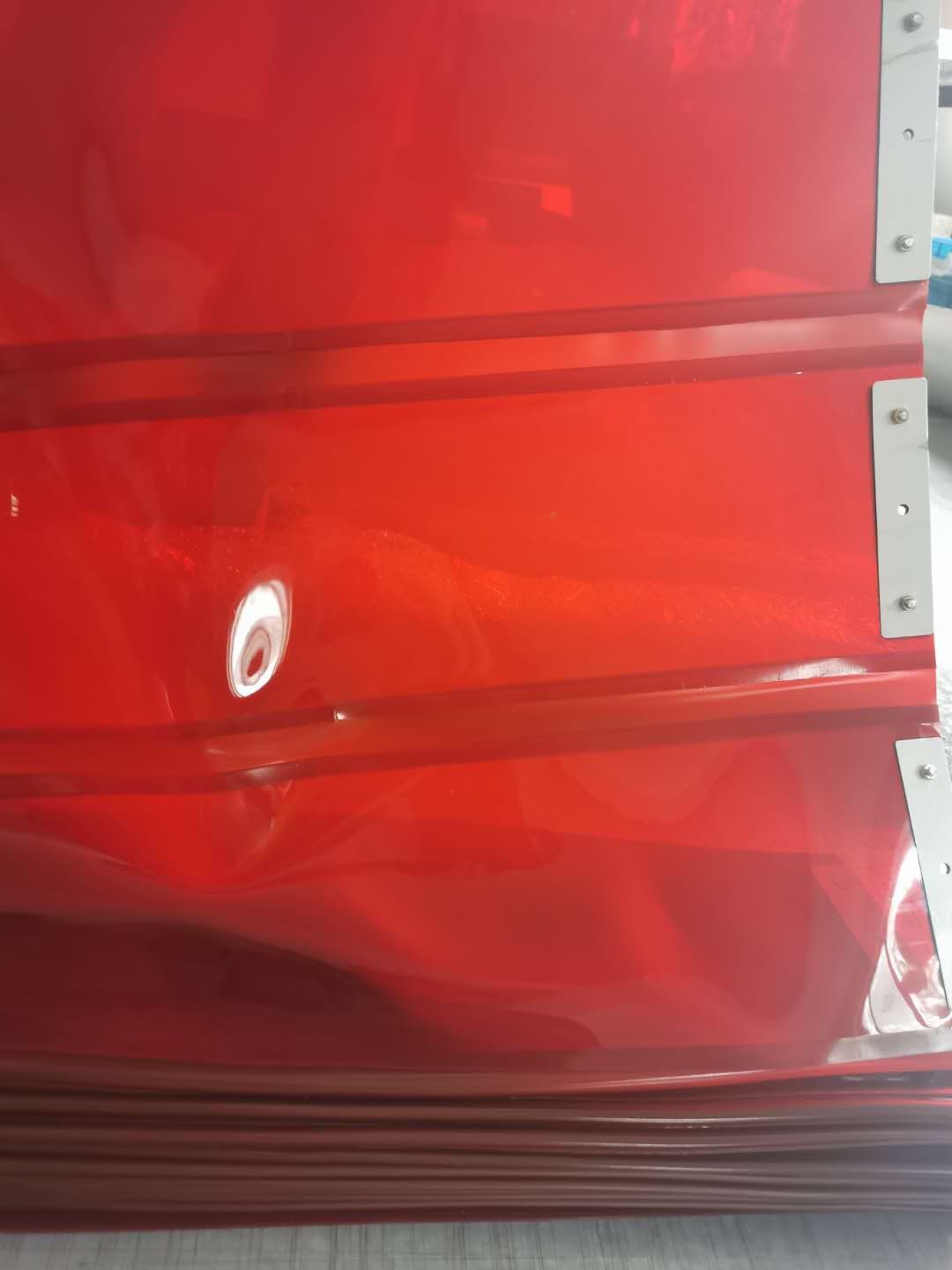 上海京联防护帘折叠样品图片 上海京联防护帘折叠样品图片